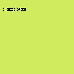 D0E95E - Chinese Green color image preview