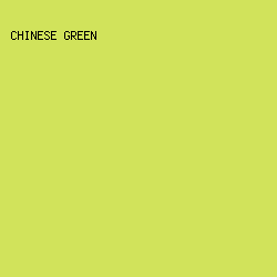 D1E35B - Chinese Green color image preview