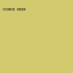 D3CA6F - Chinese Green color image preview