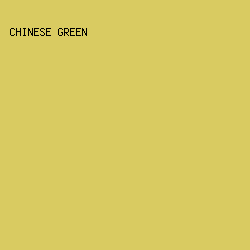 D9CB61 - Chinese Green color image preview