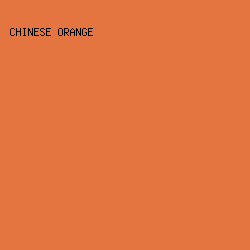 E57540 - Chinese Orange color image preview