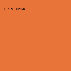 E97439 - Chinese Orange color image preview