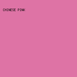 DE73A5 - Chinese Pink color image preview
