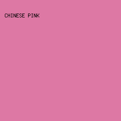dd78a4 - Chinese Pink color image preview