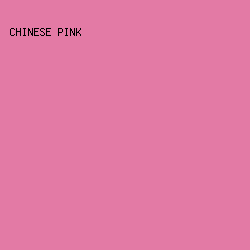 e37aa5 - Chinese Pink color image preview