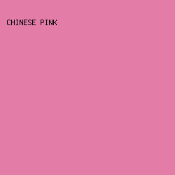 e37da8 - Chinese Pink color image preview