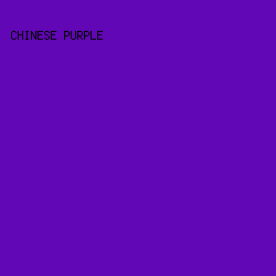 6107B6 - Chinese Purple color image preview