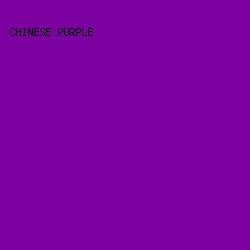 7B02A0 - Chinese Purple color image preview