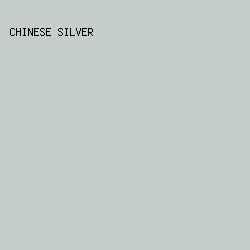 C4CCCC - Chinese Silver color image preview