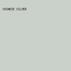 C9D1CA - Chinese Silver color image preview