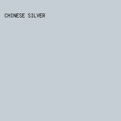 c4ced4 - Chinese Silver color image preview