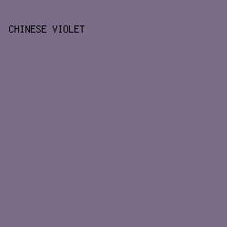 7A6C89 - Chinese Violet color image preview