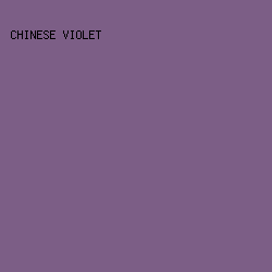 7C5E86 - Chinese Violet color image preview