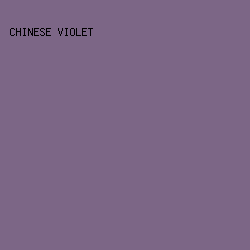 7C6686 - Chinese Violet color image preview