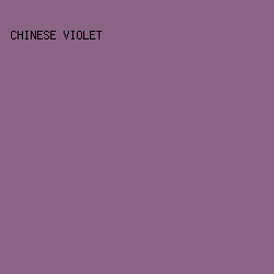 8C6586 - Chinese Violet color image preview