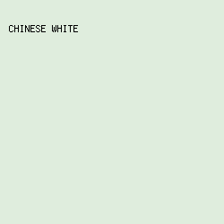 DFEDDD - Chinese White color image preview