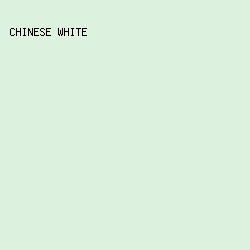 dcf2de - Chinese White color image preview