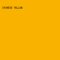 f9b200 - Chinese Yellow color image preview