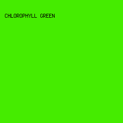 45ec00 - Chlorophyll Green color image preview