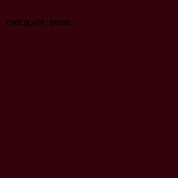 33030b - Chocolate Brown color image preview