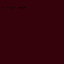 35020B - Chocolate Brown color image preview
