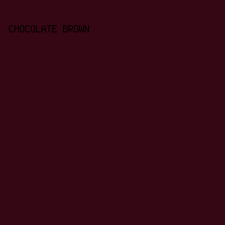 350613 - Chocolate Brown color image preview