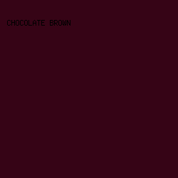 360416 - Chocolate Brown color image preview