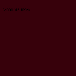 37010b - Chocolate Brown color image preview