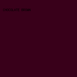 39001A - Chocolate Brown color image preview