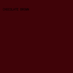 400308 - Chocolate Brown color image preview