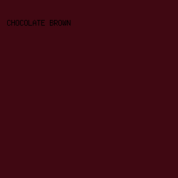 400812 - Chocolate Brown color image preview