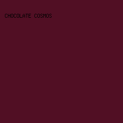 510f24 - Chocolate Cosmos color image preview