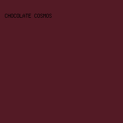 531a25 - Chocolate Cosmos color image preview