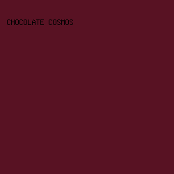 581223 - Chocolate Cosmos color image preview
