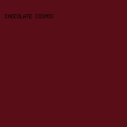 590e17 - Chocolate Cosmos color image preview
