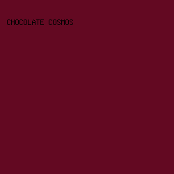 630922 - Chocolate Cosmos color image preview