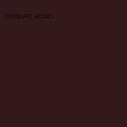 36191D - Chocolate Kisses color image preview