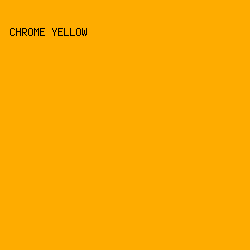 FEAC00 - Chrome Yellow color image preview