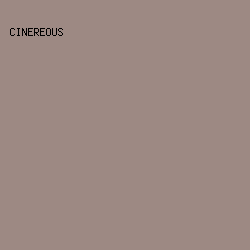 9D8983 - Cinereous color image preview
