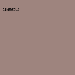 9E847E - Cinereous color image preview