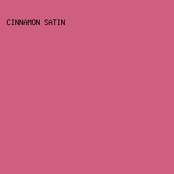 CE5E82 - Cinnamon Satin color image preview
