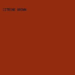 912C0C - Citrine Brown color image preview