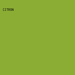 8BAD34 - Citron color image preview