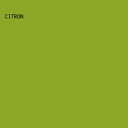 8CA726 - Citron color image preview