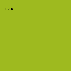 9EBA1F - Citron color image preview