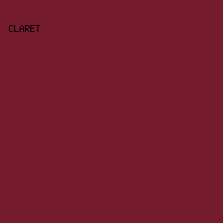 741c2e - Claret color image preview