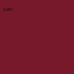 77192a - Claret color image preview
