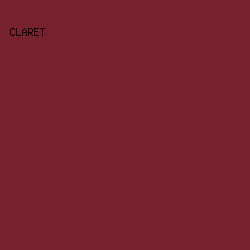 77202e - Claret color image preview