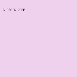 F0D1ED - Classic Rose color image preview