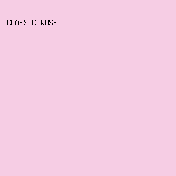 F6CDE4 - Classic Rose color image preview